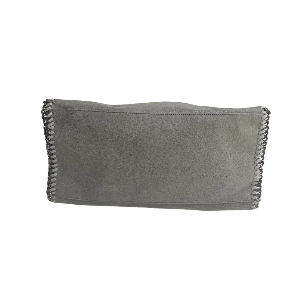 Stella McCartney Grey Vegan Suede Tote - Picture 7 of 11